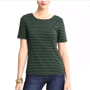 Banana republic striped blouse